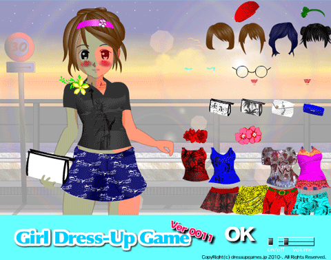 Girl Dress-Up Game 0011